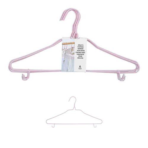 CONJUNTO DE CABIDES 6 PEÇAS ANTIDERRAPANTE ROSA