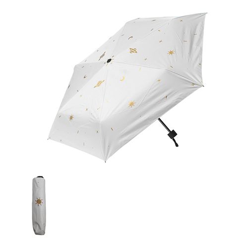 GUARDA-CHUVA COM  PROTETOR SOLAR BRANCO