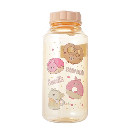 GARRAFA DE PLÁSTICO AMARELO MF BUNBUN 1L