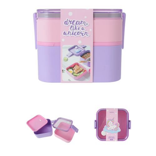 CAIXA DE BENTO 1,3L UNICÓRNIO