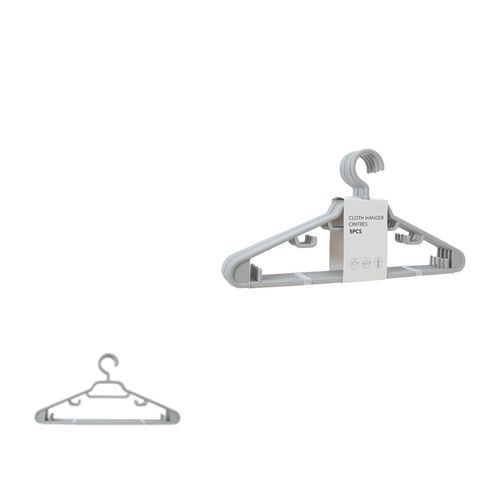 CONJUNTO DE CABIDES CINZA 5 PEÇAS