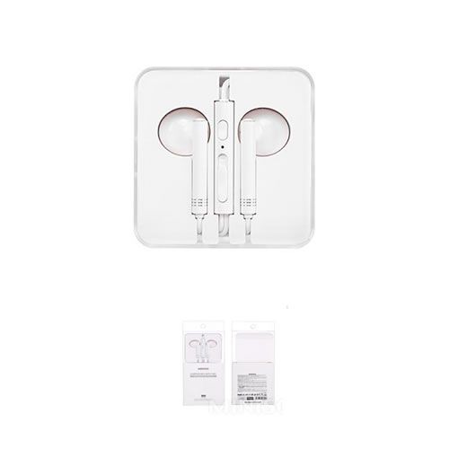 FONE DE OUVIDO AUSCULTADOR CONECTOR DE 3.5 MM BRANCO