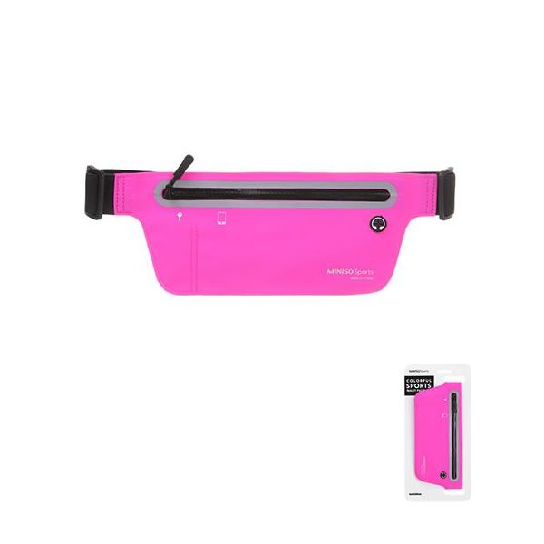 POCHETE ESPORTIVA ROSA 11X30X102CM