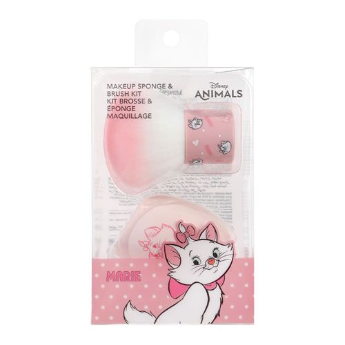 CONJUNTO DE ESPONJA E PINCEL MAQUIAGEM MARIE
