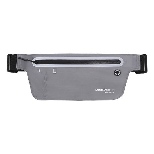 Pochete: Esportiva 25x12cm - Cinza