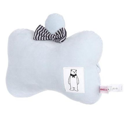 Almofada Em Formato de Osso - Urso c/ Laço