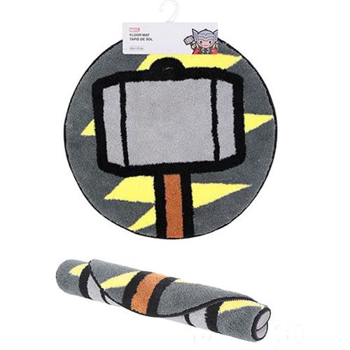 Tapete Redondo 60 cm - Thor - Licenciado MARVEL