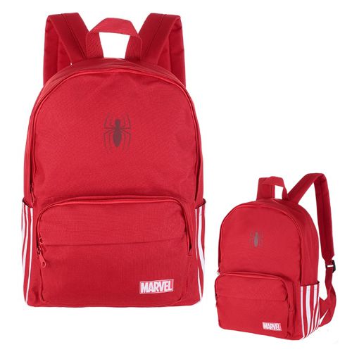Mochila Homem Aranha, Marvel, Vermelha. Comp: Poliéster