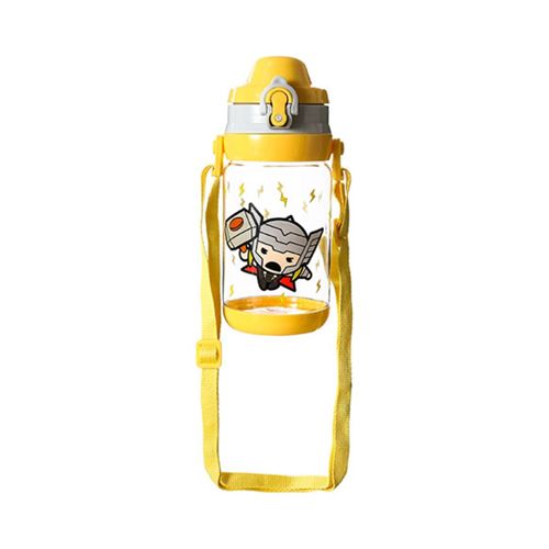 Garrafa de água Thor, 520ml. Série Marvel.