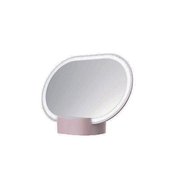 Espelho de Mesa - LED - Rosa