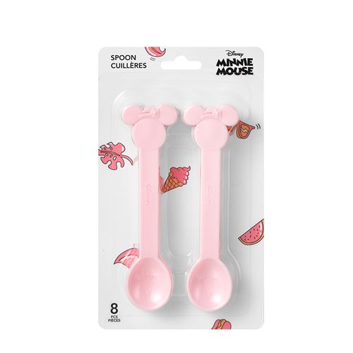 Conjunto de Talheres Rosa, Minnie Mouse - Rosa