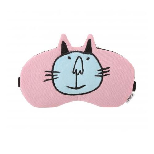 Máscara para dormir Cor Rosa, com gel relaxante
