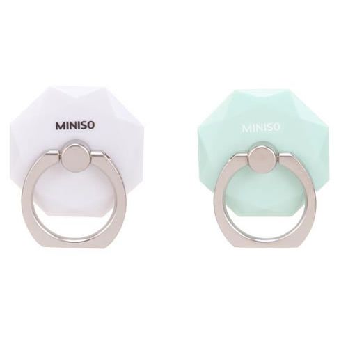 Suporte Para Celular Branco e Verde 2 Unidades
