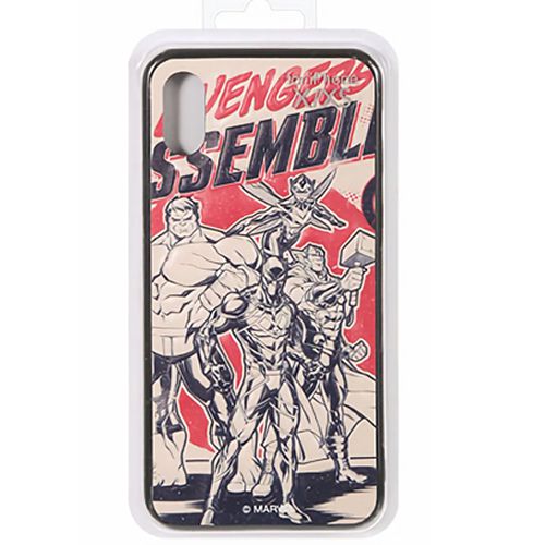 Capa de celular para IPHONE X/XS, Os Vingadores Série Marvel