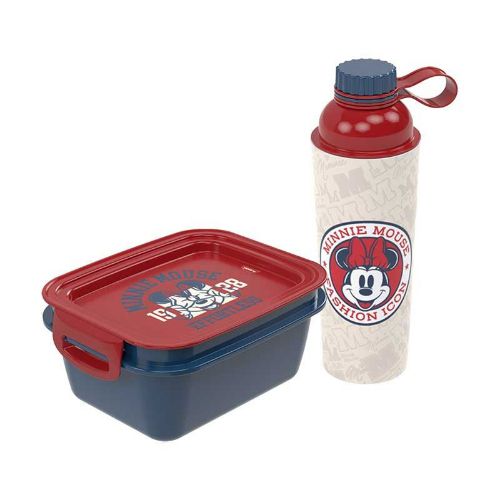 KIT GARRAFA 660ML + MARMITA 850ML MINNIE
