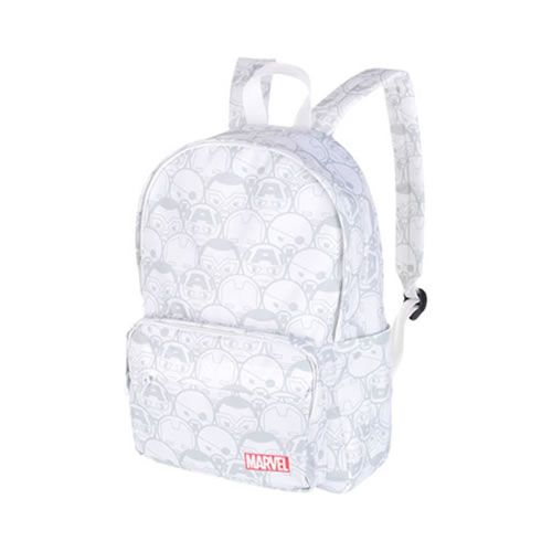 MOCHILA SÉRIE MARVEL VINGADORES COR BRANCA