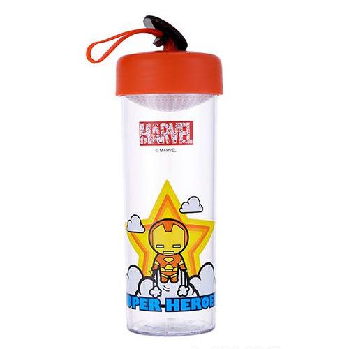 GARRAFA DE PLÁSTICO SÉRIE MARVEL  450ml. HOMEM DE FERRO