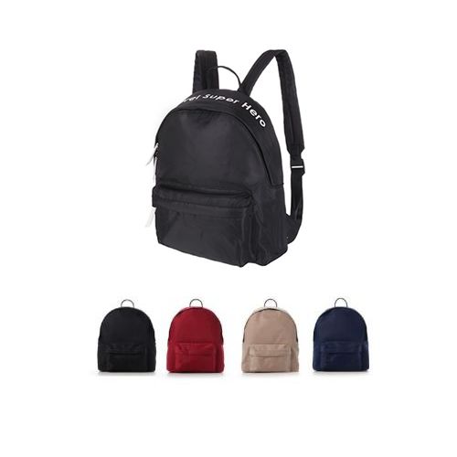 MOCHILA INFANTIL SÉRIE MARVEL COR SÓLIDA MARVEL SUPER HERO TAM 28X8X35cm.