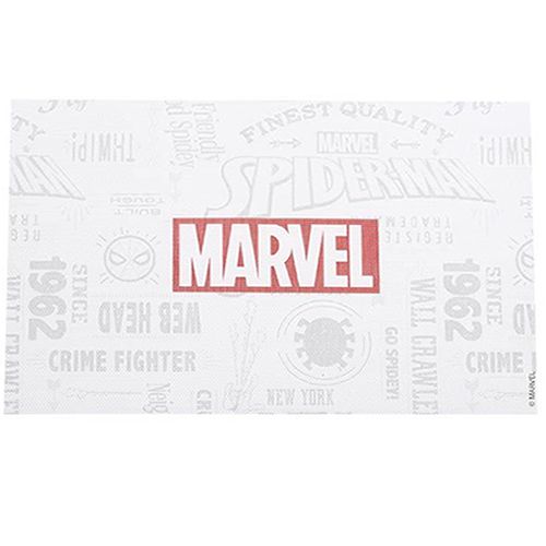 JOGO AMERICANO SÉRIE MARVEL COR BRANCO 2 UNIDADES