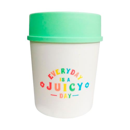 LIXEIRA PLASTICA DE MESA  EVERYDAYS JUICY TAMANHO 17X14X14CM