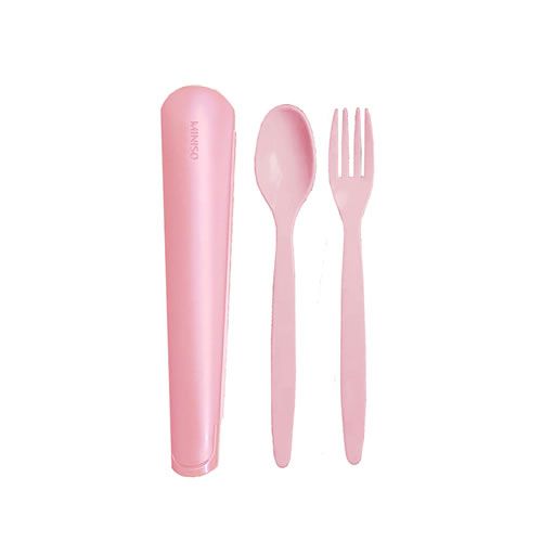 CONJUNTO DE TALHERES PLASTICO (GARFO E COLHER)