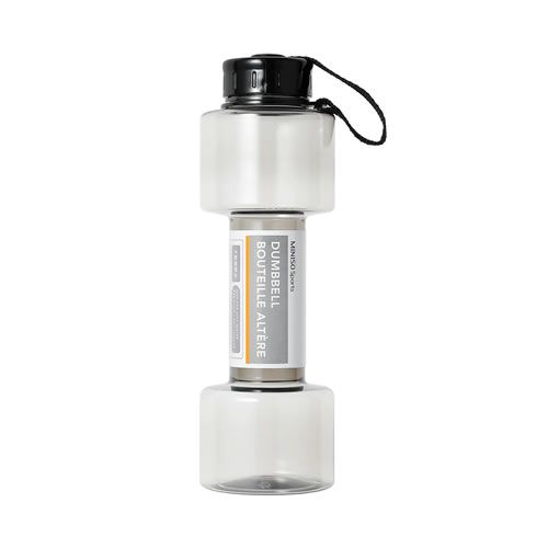 GARRAFA PLASTICA DE AGUA EM FORMA DE HALTER