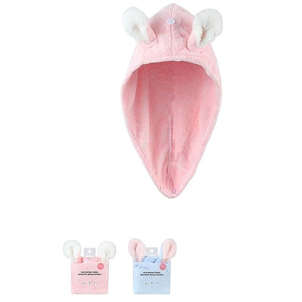 TOALHA DE CABELO MICROFIBRA FOFINHA DE SECAGEM RAPIDA MINISO