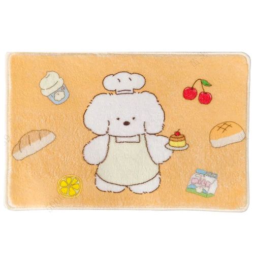 TAPETE DE PELÚCIA GUJI GUJI BREAD BAKING TAM.60X40 CM.