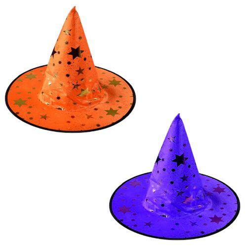 CHAPÉU DE BRUXA PARA FESTA DE HALLOWEEN POLIÉSTER