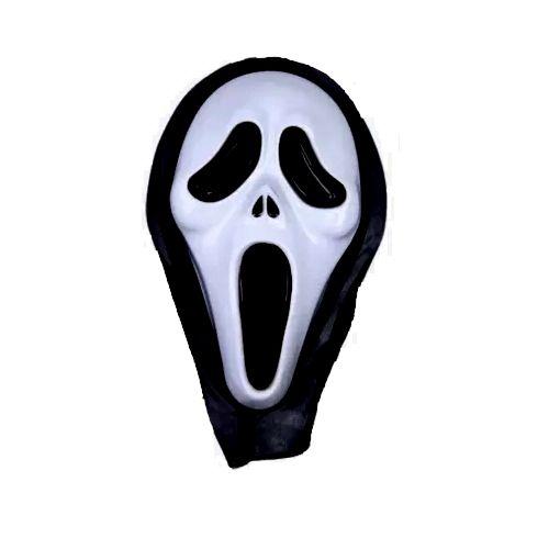 MASCARA DE PLÁSTICO HALLOWEEN GHOSTFACE PANICO VI