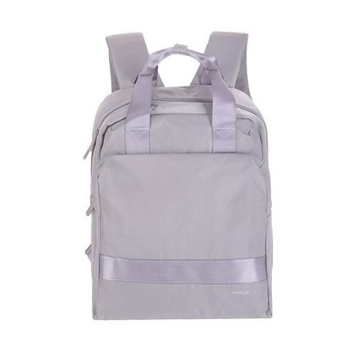 MOCHILA DE VIAGEM COM COMPARTIMENTOS INTERNOS MINIGO COR CINZA