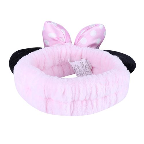 FAIXA DE CABELO PARA MAQUIAGEM MODELO DISNEY MINNIE MOUSE