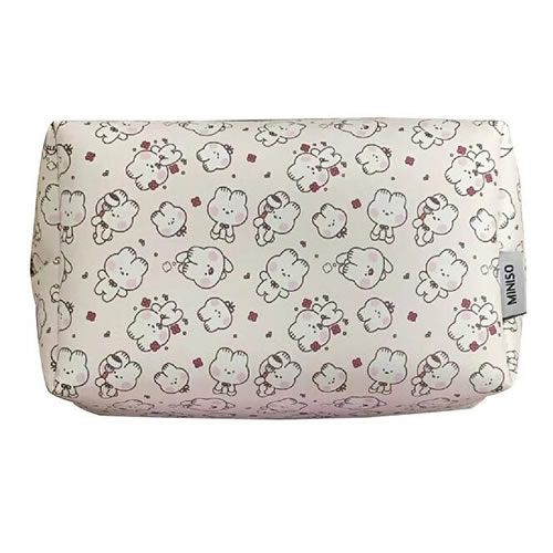 NECESSAIRE PARA COSMETICOS MODELO RATORA COR BRANCO TAMANHO 17X6,7X10cm.