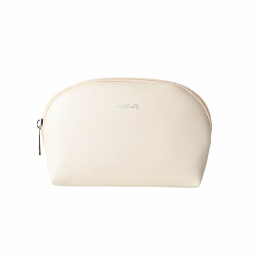 NECESSAIRE OVAL MODELO MINISO LIFE CREME PEQUENA