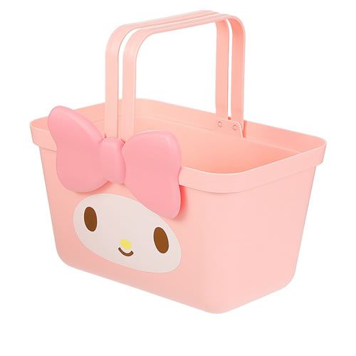 CESTO ORGANIZADOR MODELO SANRIO MY MELODY TAMANHO 24,7X15,6X13,9cm.