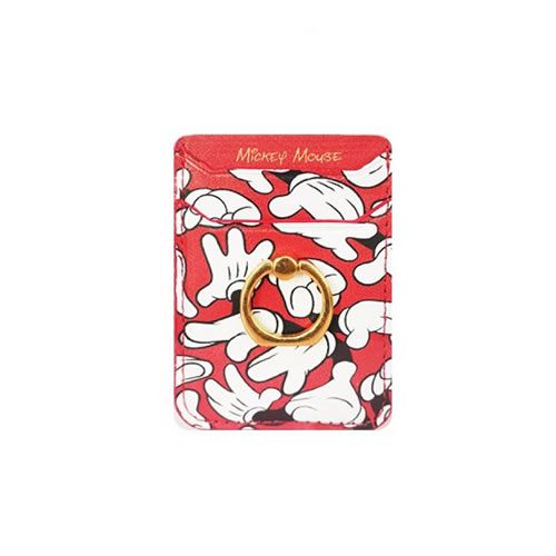 SUPORTE ANEL DE DEDO PARA CELULAR COM PORTA CARTÃO MODELO DISNEY MICKEY MOUSE