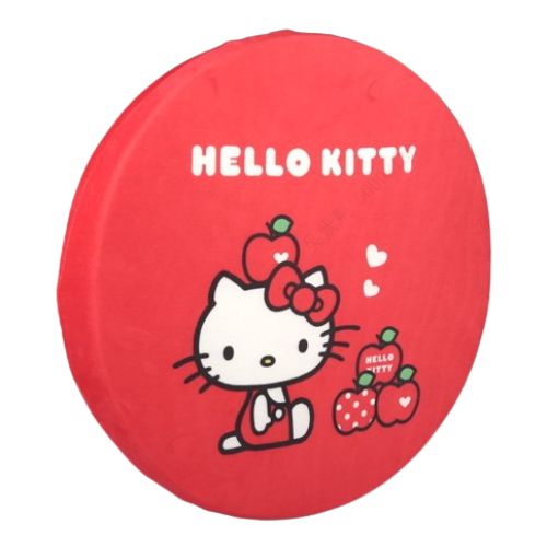 ALMOFADA PARA ASSENTO MODELO SANRIO HELLO KITTY COR VERMELHO