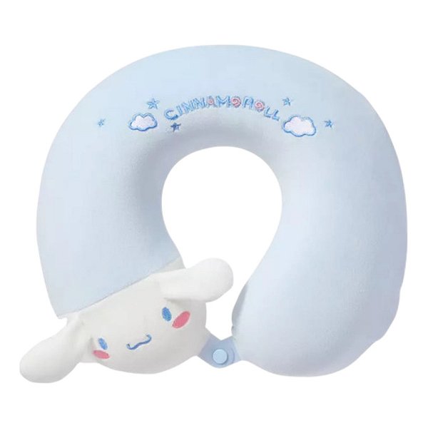 ALMOFADA DE PESCOÇO EM U SANRIO CINNAMOROLL PILLOW AZUL
