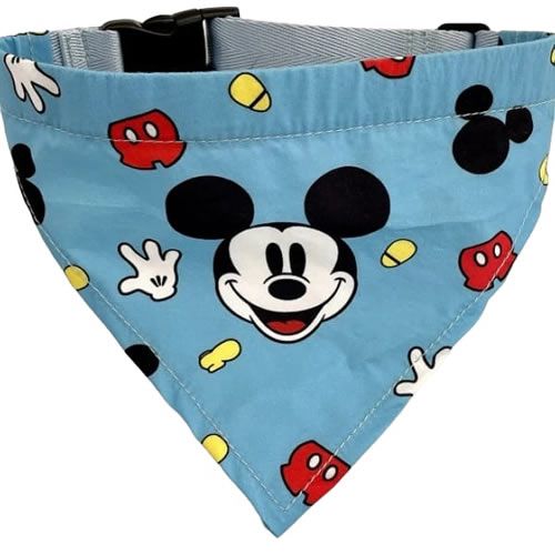 COLEIRA BANDANA PARA SEUS PETS MODELO MICKEY