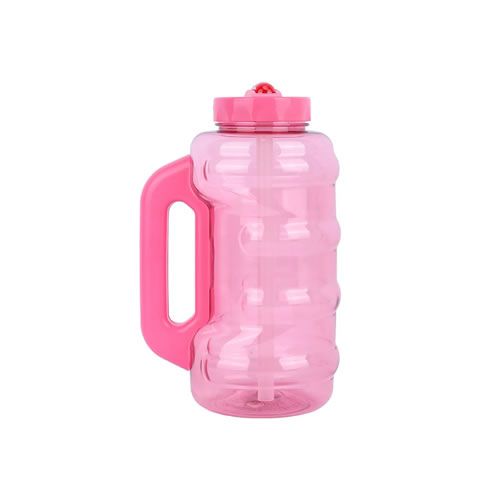 GARRAFA PLASTICA DE AGUACOM CANUDO 1850ML