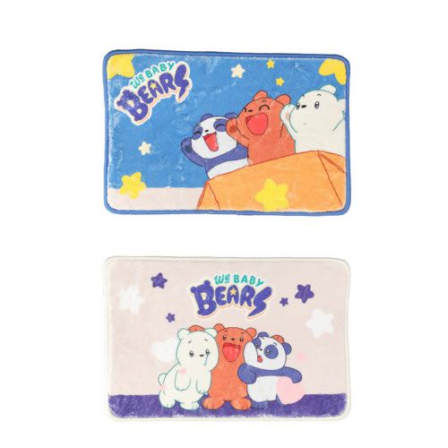 TAPETE DE PISO MODELO INFANTIL COLEÇÃO WE BABY BEARS 60 X 40 CM.