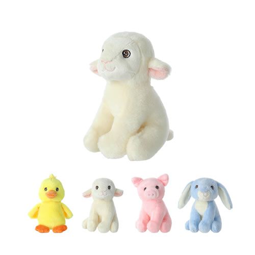ANIMAIS DE PELÚCIA (14CM)
