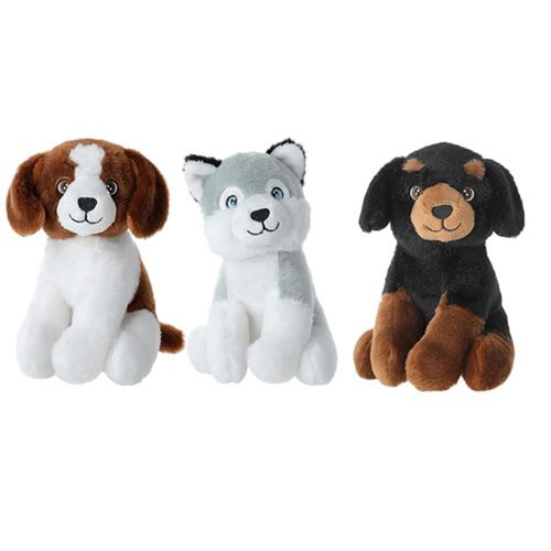 CACHORRO DE PELÚCIA (16CM)