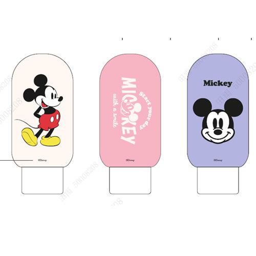 CONJUNTO DE FRASCOS PARA VIAGEM COLEÇÃO DISNEY 100 COLLECTION MICKEY 3 PÇS. 60 ML.CADA.