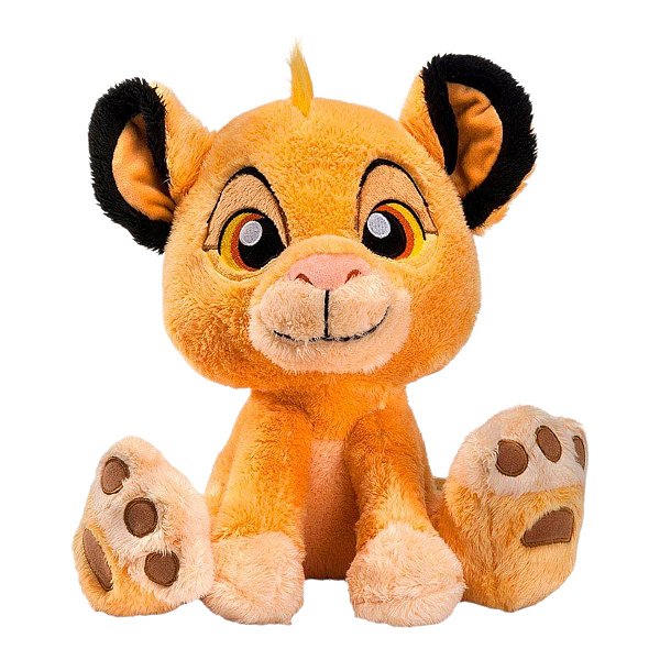 Pelúcia Simba Sentado Disney Big Feet 35cm Original