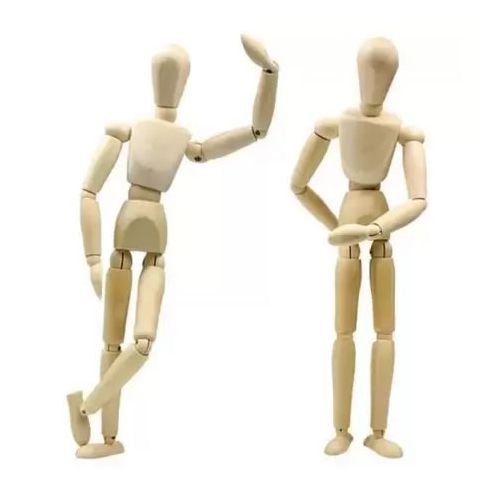 Boneco Will De Madeira 15,5cm. Golden Rio