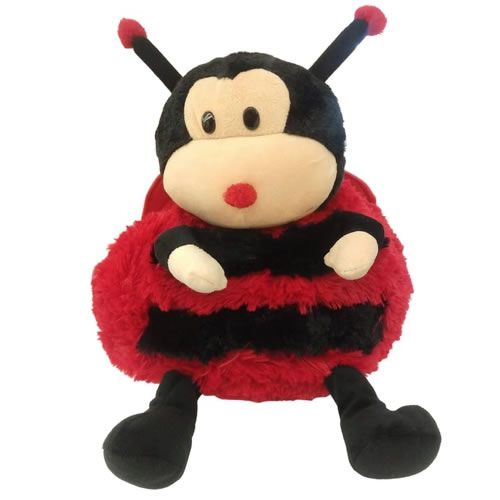 Pelúcia: Joaninha Fofinha Linda e macia Joaninha 34cm.