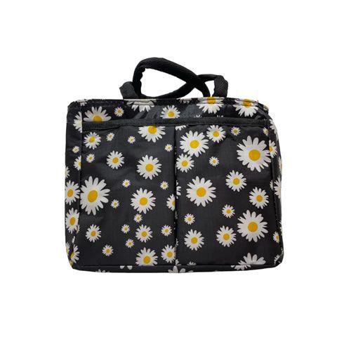 BOLSA TÉRMICA COM ESTAMPA DE FLOR