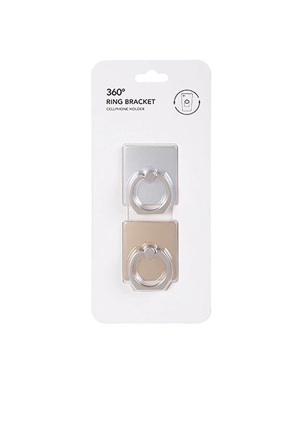 CONJUNTO DE ANEL SUPORTE PARA CELULAR - 2 PEÇAS