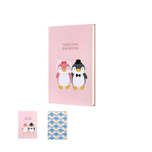 CADERNO PINGUIM - 80 FOLHAS - A5